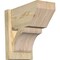 Ekena Millwork Legacy Slat Rough Sawn Outlooker, Douglas Fir, 8"W x 14"D x 14"H OUT08X14X14LEC06RDF - alternate 1